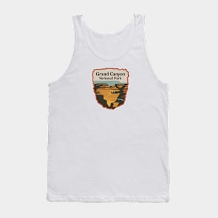 Grand Canyon National Park Minimalistic Illustration Tank Top